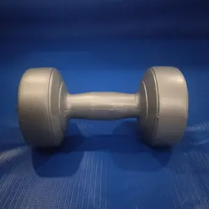 DUMBEL / BARBEL PLASTIC SILVER 4 KG