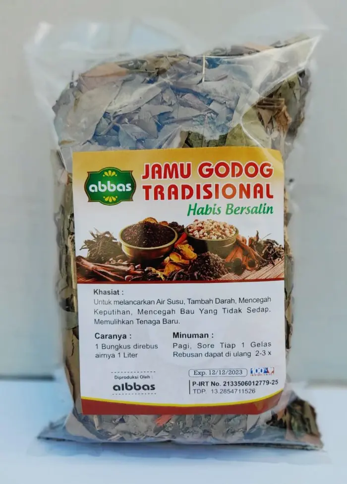 Jamu Rebus Abbas /JAMU GODOG HABIS BERSALIN