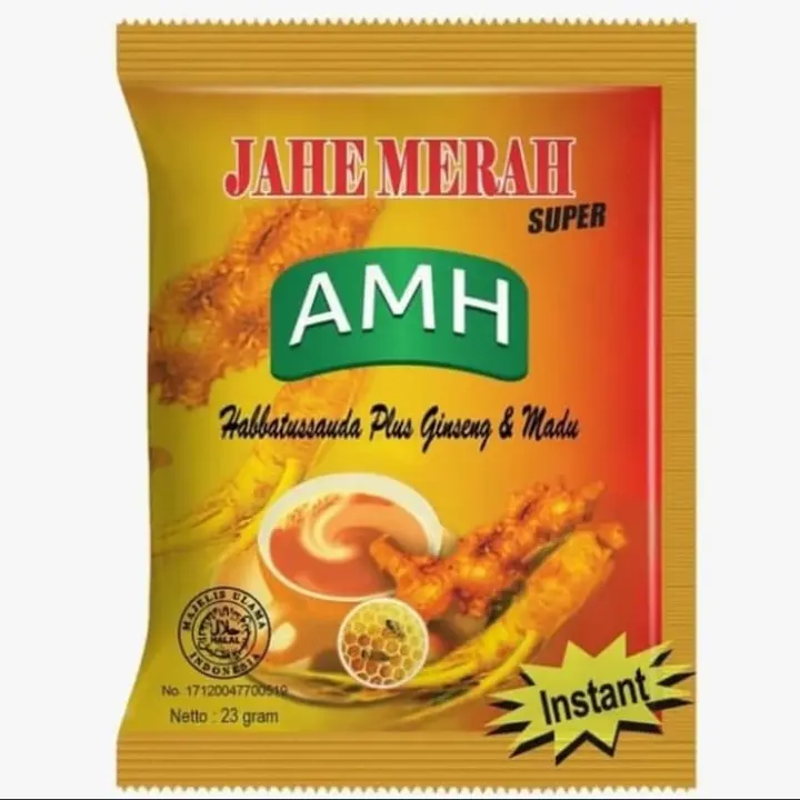 Jahe Merah AMH Sacshet