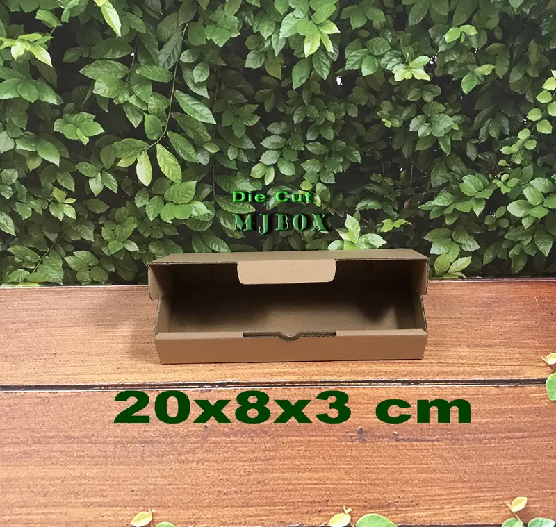 Kardus karton 20x8x3 cm.Die Cut kotak Aksesoris dll model box pizza 3