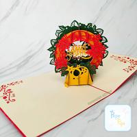 Gambar Pop Up Card Natal Rusa Pohon Santa 3D Kartu Ucapan Christmast Unik 4D dari Pepepipi Kota Bandung 4 Tokopedia