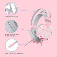 Gambar Fantech HG11 Sakura Edition 7.1 Surround Gaming Headset dari Techno Computer Bali Kota Denpasar 4 Tokopedia
