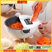Gambar BEEMSK Parutan Serbaguna Mangkok Penampung Vegetable Slicer - PJ493 dari Goodaymate Indonesia Kota Administrasi Jakarta Barat 1 Tokopedia