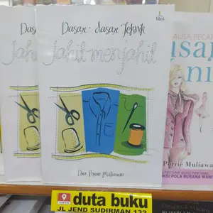 Buku Pola Jahit Dasar Dasar Teknik Menjahit