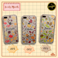 Gambar [CC LM] JOYFULL MONTH SOFTCASE CLEAR SILIKON for ALL TIPE SMARTPHONE - 001 dari Carneyforia Kota Semarang 2 Tokopedia