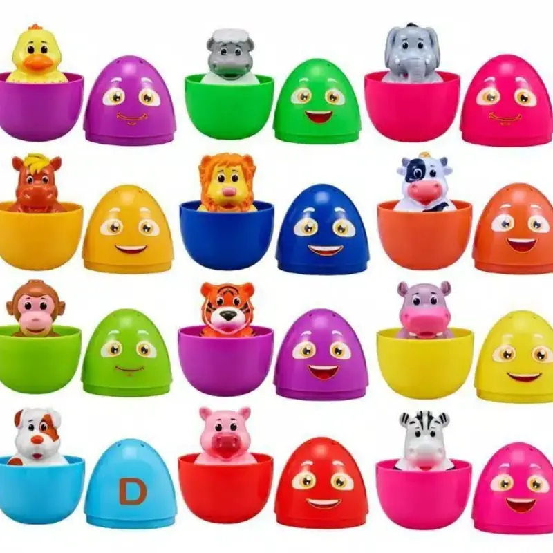 Mainan Edukasi Chuchu TV surprised egg alphabet huruf 1 set 1