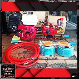 STEAM MOTOR MESIN CUCI MOTOR & MOBIL HONDA GX SIAP PAKAI SATU SET ORI