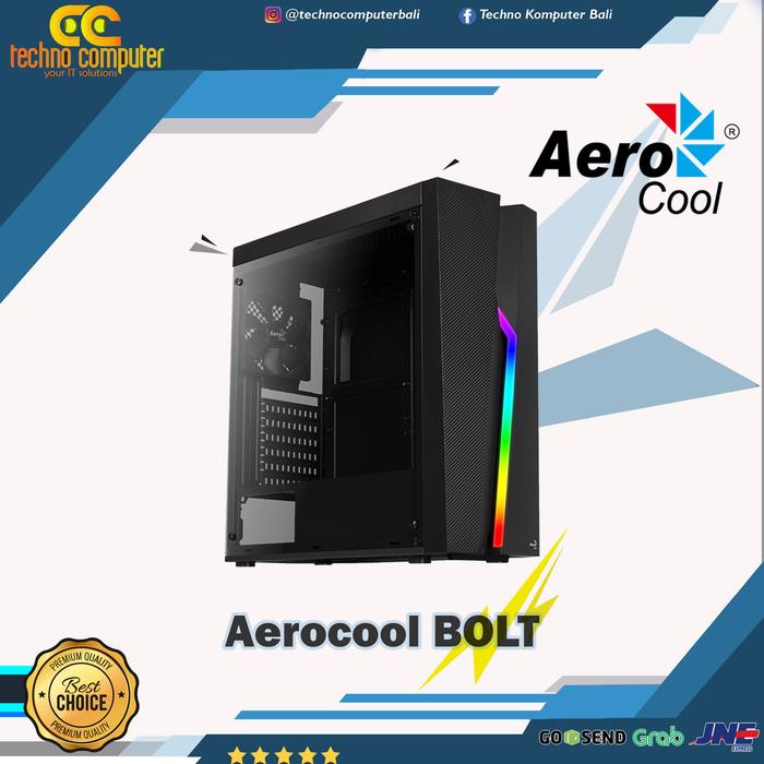 Gambar Casing Aerocool BOLT dari Techno Computer Bali Kota Denpasar Tokopedia