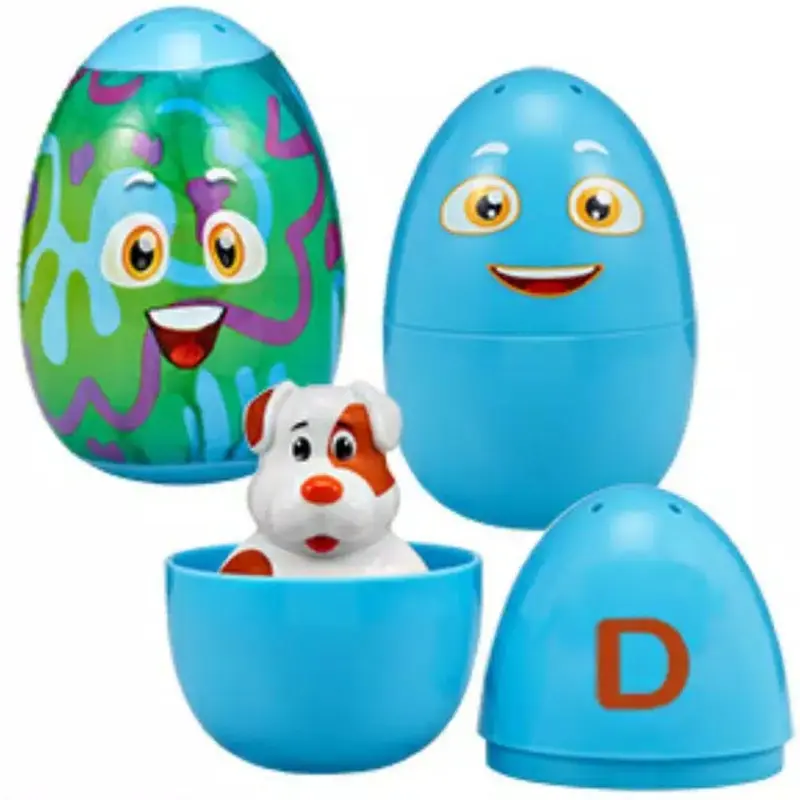 Mainan Edukasi Chuchu TV surprised egg alphabet huruf 1 set 2