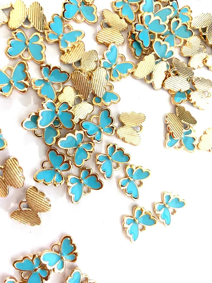 Gambar Butterfly enamel charm kupu kupu charm pernak pernik vintage - red dari Done Handymade Kota Administrasi Jakarta Barat 5 Tokopedia