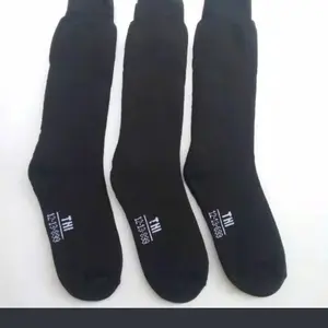 Kaos Kaki Pris Tebal TNI/POLiSi/SALPO PP/SECURITY/Hitam Panjang Distro Dewasa Katun