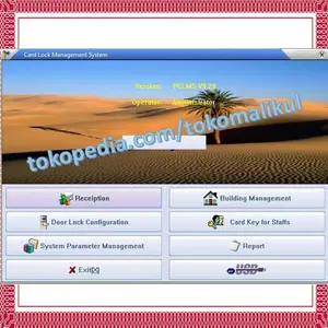 Kartu RFID kunci Hotel V9 ProUSB frekuensi 13.56 Mhz (MU039)