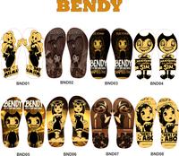 Gambar sandal jepit unik karakter bendy ink the machine dari CasalomaShop Kota Bandung 3 Tokopedia
