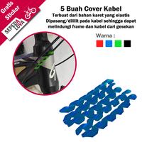 Gambar Karet Pelindung Spiral Kabel Rem Shifter Dan Frame Sepeda Dari Gesekan - Hijau dari Sepedalova Kota Serang 3 Tokopedia