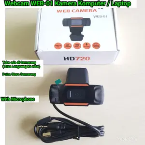 Webcam HD WEB 01 Kamera Laptop Komputer Kamera Usb external Kamera tam
