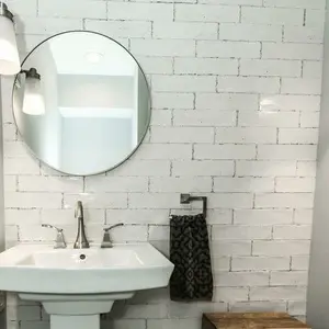 Kaca Kamar Mandi 50cm/ Kaca Wastafel/ Cermin Wastafel