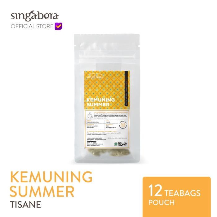 Gambar Singabera Tea & Tisane Kemuning Summer– Calming Tea– 12 teabag dari Singabera Indonesia Kab. Sukoharjo Tokopedia