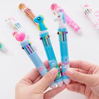 Gambar Pulpen 10-Warna dengan Hiasan Kepala Hewan dari Dunia Jasmine Kota Surabaya 3 Tokopedia