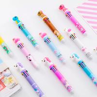 Gambar Pulpen 10-Warna dengan Hiasan Kepala Hewan dari Dunia Jasmine Kota Surabaya 1 Tokopedia