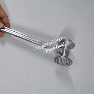 pencacah daging medium Bulat - pukulan daging Pengempuk serbaguna