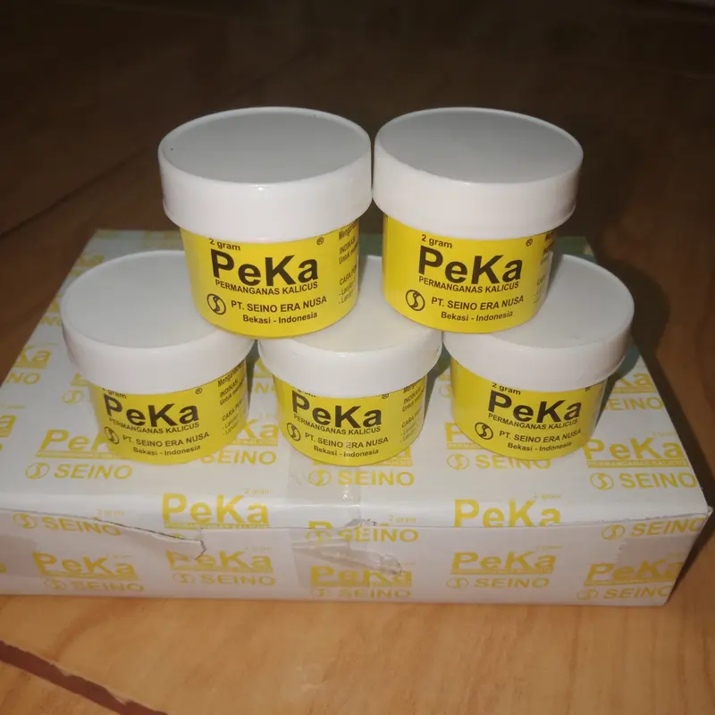 serbuk PeKa PK obat steril untuk bilas ikan koi 0
