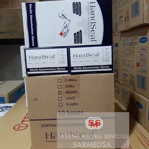 Sarung Tangan Nitrile Handseal S,M