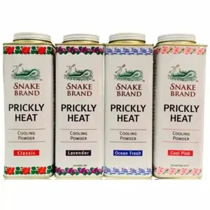 SNAKE BRAND Prickly Heat Powder 300 gr - Bedak Gatal & Biang Keringat
