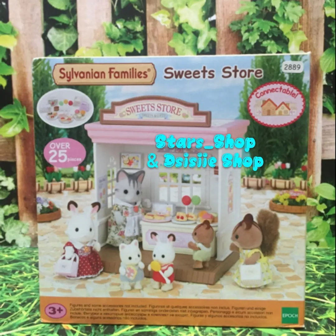 Mainan Anak Sylvanian Sweet Store Original Set / Boneka Figure Anak