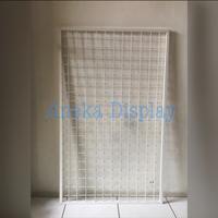 Gambar Ram Besi Putih 60x120cm dari Aneka Display Kota Bandung 1 Tokopedia
