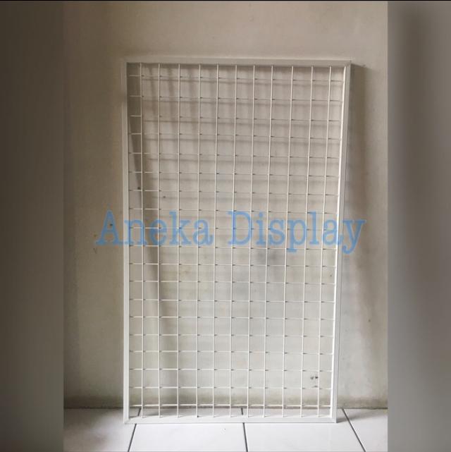 Gambar Ram Besi Putih 60x120cm dari Aneka Display Kota Bandung Tokopedia