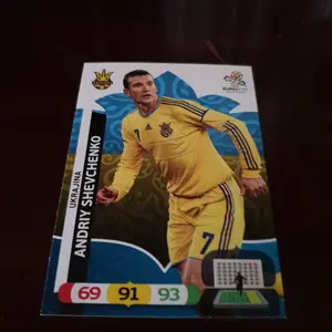 Kartu bola andriy shevchenko panini euro 2012