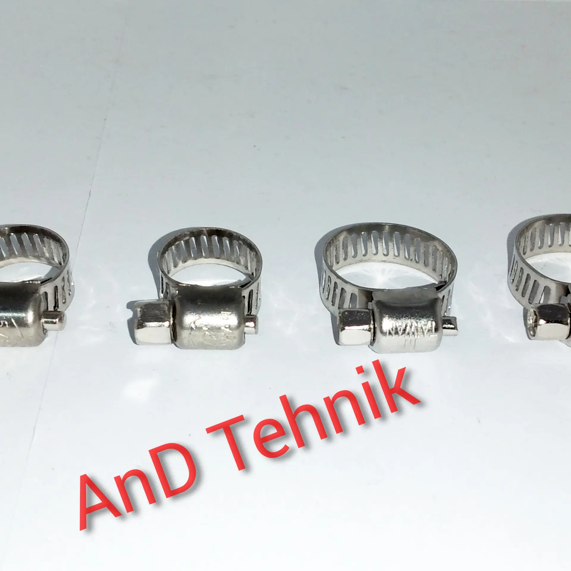 Klem Selang Stainless Steel TW Ukuran 1/2, 5/8, 3/4, 7/8