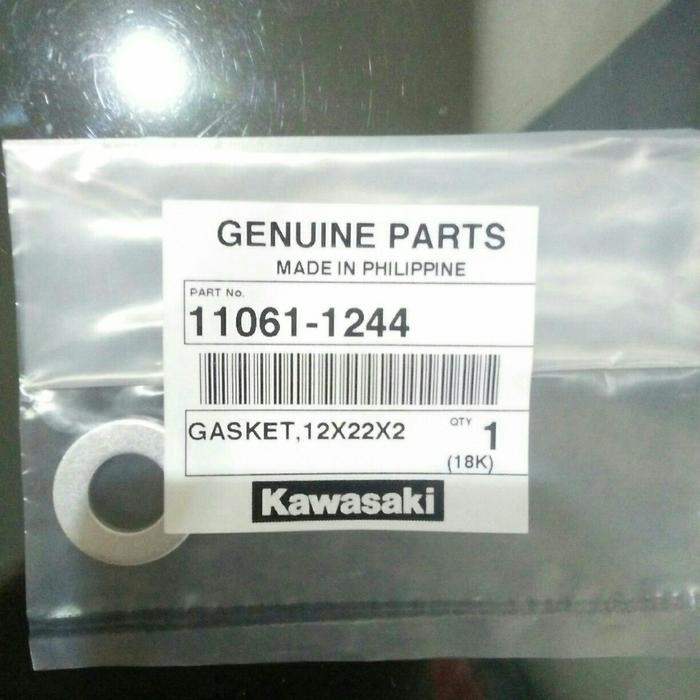 Gambar Gasket,12X22X2 (11061-1244) dari Kawasaki Matahari Official Store Kota Bekasi Tokopedia