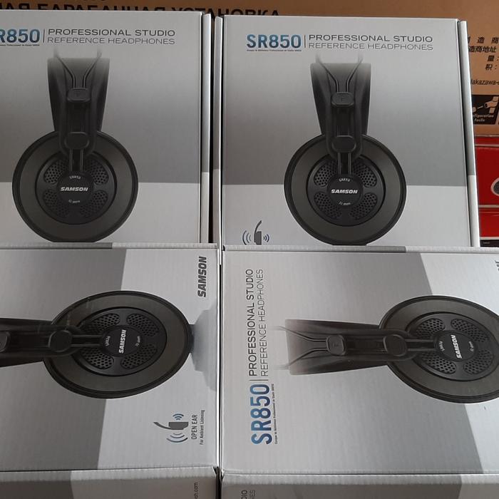 Gambar Headphone Samson SR850 / SR 850 / SR-850 Packing Box dari MusikProduktiv Kota Administrasi Jakarta Utara Tokopedia