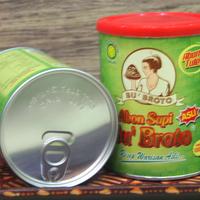 Gambar ABON SAPI BU BROTO 100 GRAM RASA TULEN KEMASANG KALENG dari Gepuk Ny.Ong Kota Bandung 2 Tokopedia