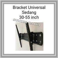 Gambar Bracket universal untuk TV ukuran 30 - 55 inch Breket sedang dari Sumber Karya Glodok Kota Administrasi Jakarta Barat 1 Tokopedia
