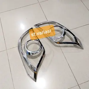 Garnish Belakang Agya/Ayla Tail Lamp Garnish Sporty Chrome Jsl