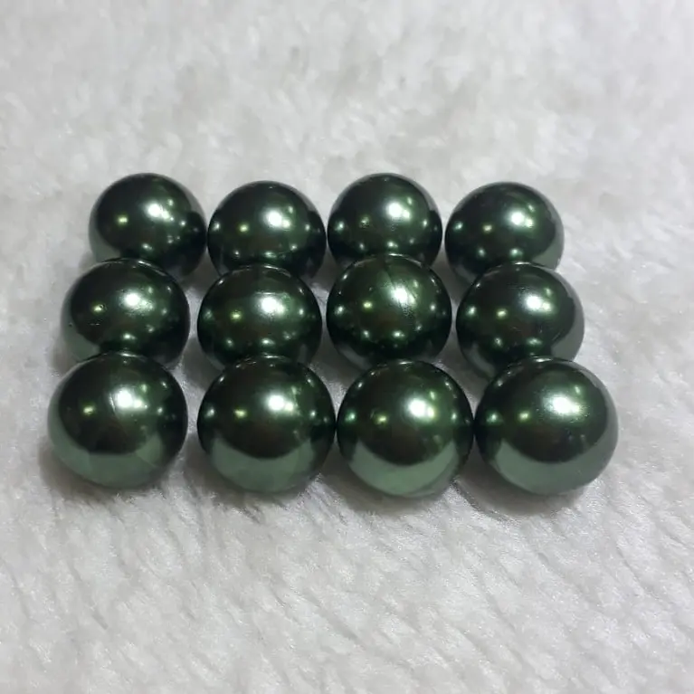 Mutiara Shell 12mm (tanpa lubang) (18)