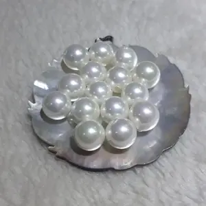 Mutiara Shell 12mm (tanpa lubang) (03)