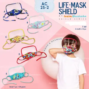 face shield/ facemask /masker shield anak
