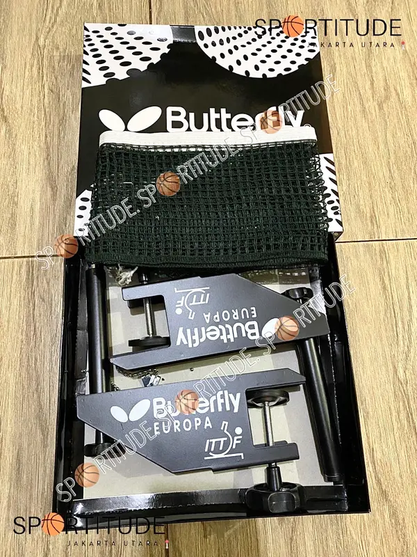Net dan Tiang Pingpong Butterfly Europa PREMIUM (SATU SET) 1
