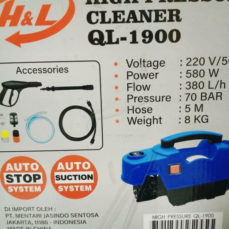 Mesin Cuci Jet Cleaner HNL QL 1900 / HNL QL1900 1