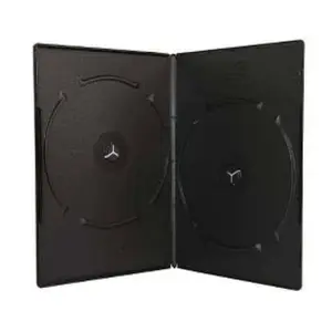 Kotak CD/DVD Hitam Double GT Pro PP