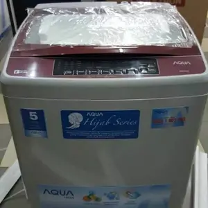 Aqua Mesin Cuci 1 Tabung AQW-78DD Mesin Cuci Top Loading White