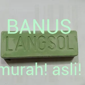 LANGSOL batu hijau compound poles /batu poles / sabun poles / compound