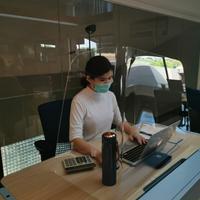 Gambar Partisi Akrilik Sneeze Screen - U-Shape dari office by FIRM Kab. Bekasi 5 Tokopedia