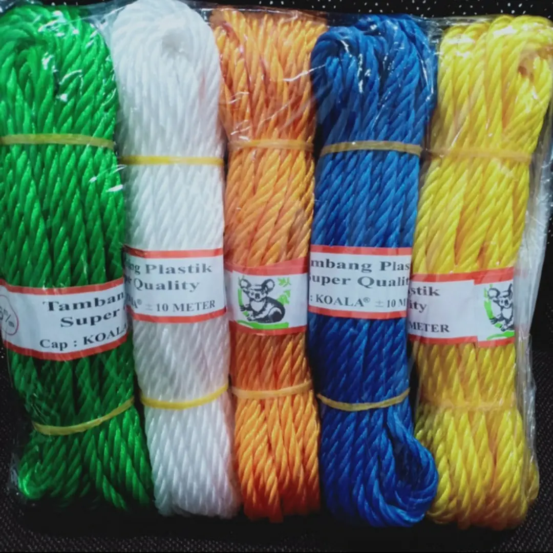 Tali Tambang 6mm / Tali Ikat Plastik / Tali Jemuran Baju / Serbaguna