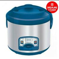 Gambar Magic Com Sanken Stainless 1.8ltr SJ2000 / Rice Cooker Sanken SJ 2000 dari MIAMI ELEKTRONIK Kota Surabaya 2 Tokopedia