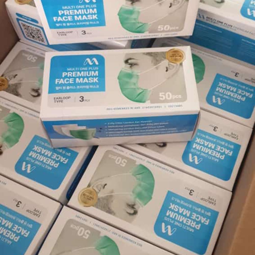 masker Telinga Masker Earloop Masker 3ply