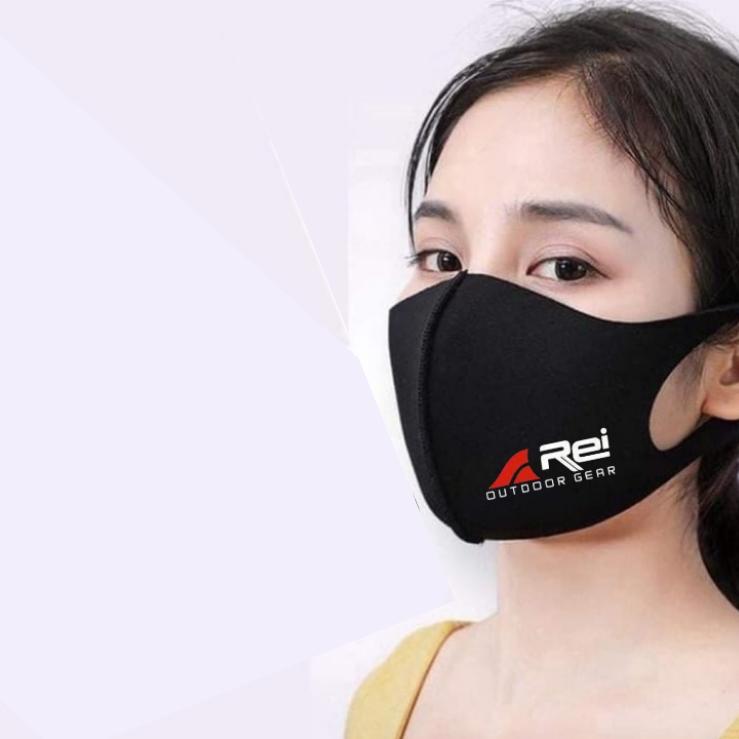 MASKER SCUBA PREMIUM TEBAL LOGO REI OUTDOOR GEAR